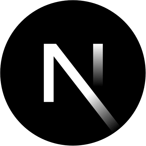 Logo de NextJS / NextJS logo